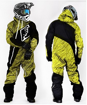 Premium Gravity Yellow Overall Atv/snØskuter Ce All VÆr