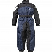 Junior / Barn Black Kids Fasttrack Race Suit Black Blue